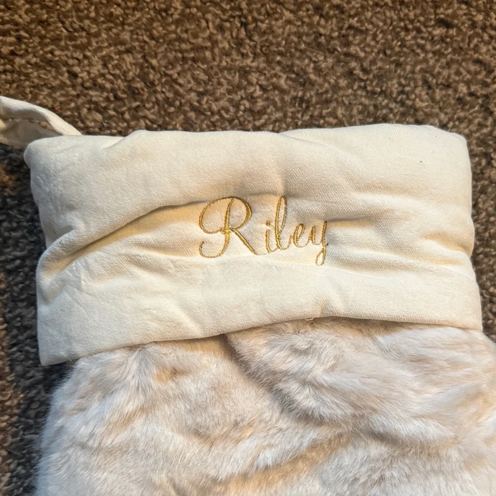 Pottery Barn Riley Stocking - Picture 3 of 5